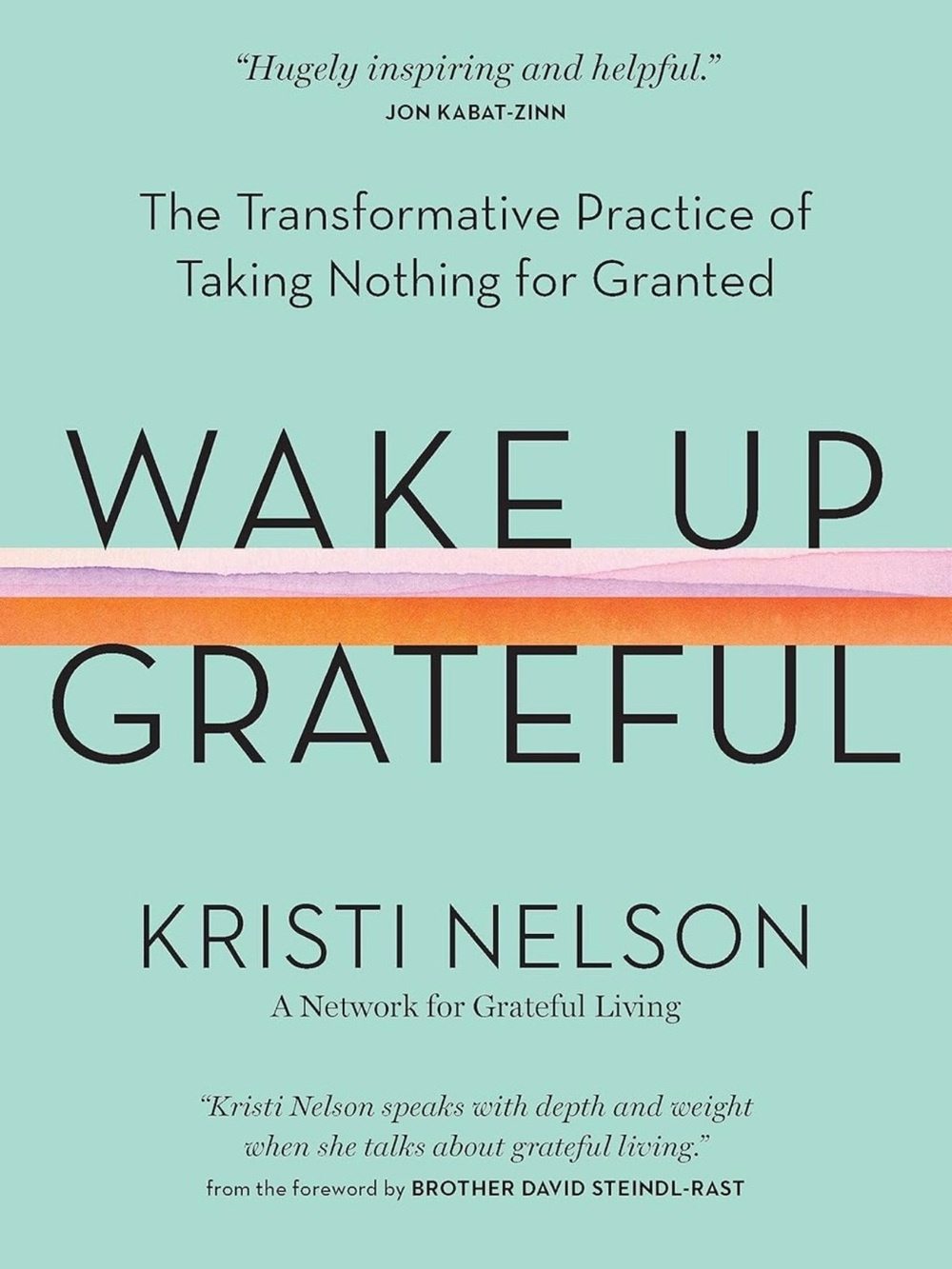 GIFT 🎁 IDEA Wake Up Grateful by Kristi Nelson - Hard Cover